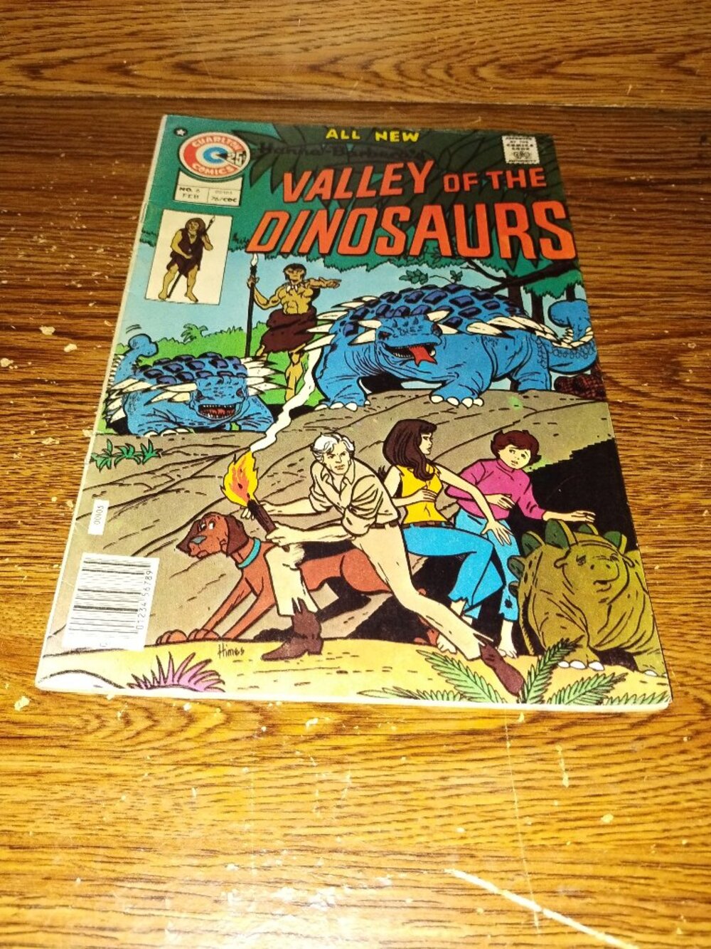 Valley of the Dinosaurs #6 (Carlton Comics, 1976)